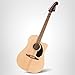 Fender California Debut Redondo CE Series Acoustic Guitar, Beginner Guitar, 2-Year Warranty, Includes Built-In Tuner, Natural