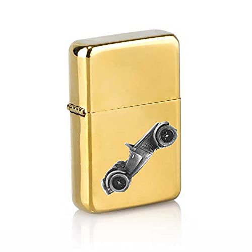 Briquet Classic Car J2 coupe-vent en étain avec recharge essence