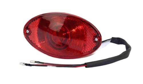 Clignotant arriere moto vintage 12V avec feu de freinage et support plaque pour Softail