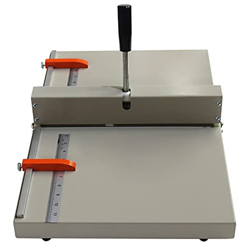 TECHTONGDA Manual Creaser 14Inch Creasing Machine Paper Folding Creaser Desktop Paper Card Creaser Scorer with 2 Magnetic Blocks and Max Paper Weight 1lb for Paper Sheet Cardstock