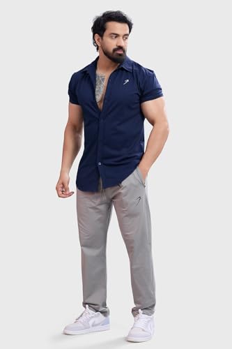 Image of FUAARK Mens Slim Fit Breathable, Lightweight & Stretchable Shirt for Casual wear