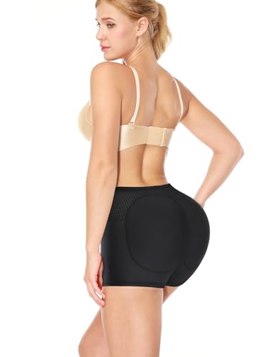 Image of NINGMI Women Butt Lifter Padded Shapewear Enhancer Control Panties Body Shaper Underwear