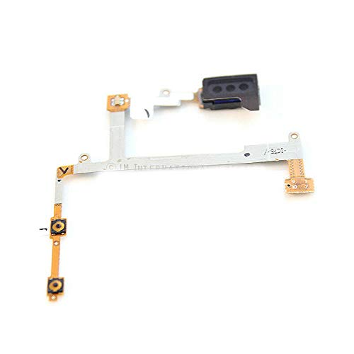 ePartSolution_ Speaker Earpiece Audio Jack Sound Receiver Unit + Volume Button Flex Cable for Samsung Galaxy S3 i9300 T999 i747 i535 L710 R530 Replacement Part USA