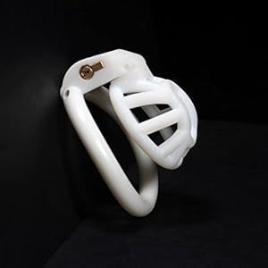 SeLgurFos V2.0-P/N Chastity Set Male Resin Breathable Penis Trainer Mini Adjustable Cock Cage Chastity Bondage Device…