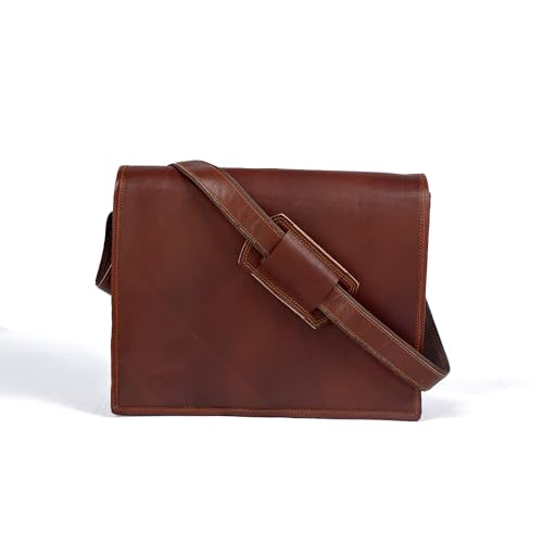 Genuine Leather Messenger Bag2