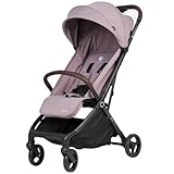 QPlay Stroller Grav Kinderwagen, kompakt, mit automatischer Schwerkraft-Klappfunktion, ausziehbarem Verdeck, verstellbarer Rückenlehne, 5-Punkt-Gurt, Fußstütze und Gurt – geeignet für Kofferraum