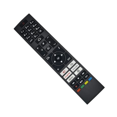 IOOIQQ Télécommande pour téléviseur Continental Edison CELED43SA22B3 CELED32SAHD23B3 CELED32SAHD23B3 CELED55SA222B3 CELED65UHDSA22B3 CEQLED65SA22B3 CELED40SA22B3 pour JVC LT-24VAHVAH3 3035. LT – vue 3