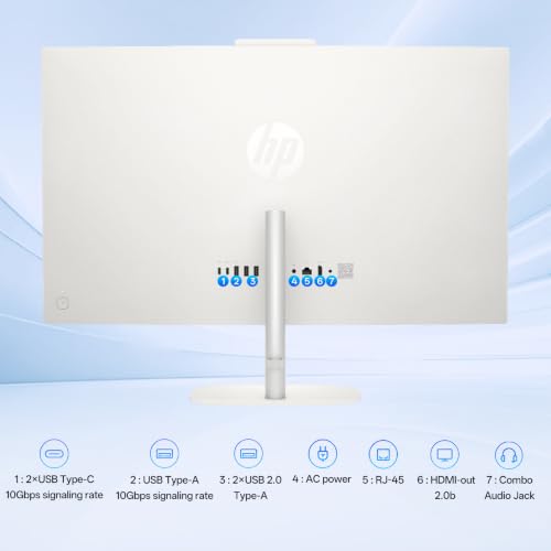 HP OmniStudio X 27" Touchscreen All-in-One Desktop, Intel Core Ultra 5 325 - image 4