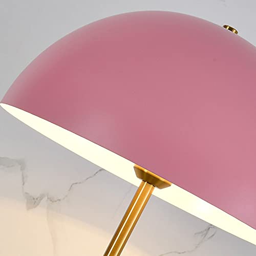 Indoor Vloerlamp voor woonkamer met roze metalen lampenkap LED lamp moderne staande lamp leeslicht voor slaapkamers… - Image 4