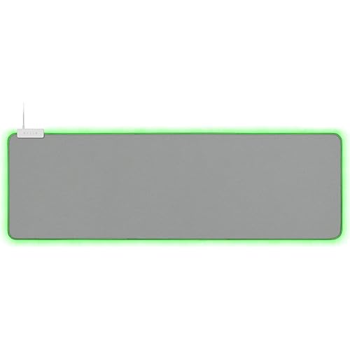 Razer Goliathus Extended Chroma - Tapis de Souris Gaming XXL et Doux avec éclairage RGB (Support de câble, Surface en Tissu, Bord matelassé) Mercury