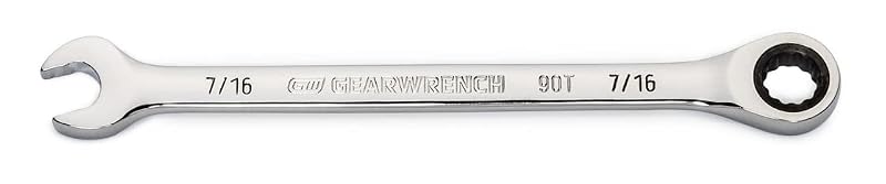 Chave Combinada com Catraca GEARWRENCH 7/16 pol. SAE, 90 dentes, 12 pontos, 18 cm, 86944