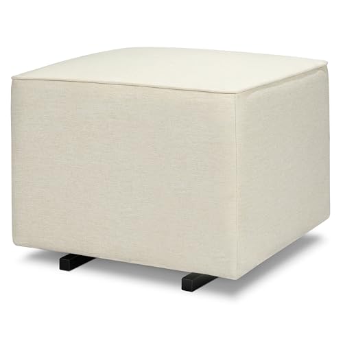 Davinci Universal Gliding Ottoman in Vanilla, GREENGUARD Gold & CertiPUR-US Certified - image 1