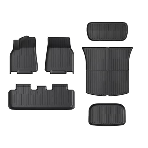Tapis auto Tesla Model Y 2025 imperméables et antidérapants pour coffre et sol