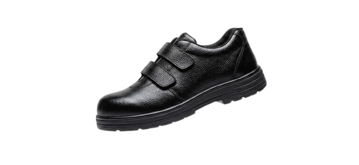 JP & SONS Steel Toe Safety Shoes with Dual Strap Black-image-14