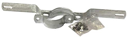 Schelle Rohrschelle ø60mm feuerverzinkt 350mm Lochabstand