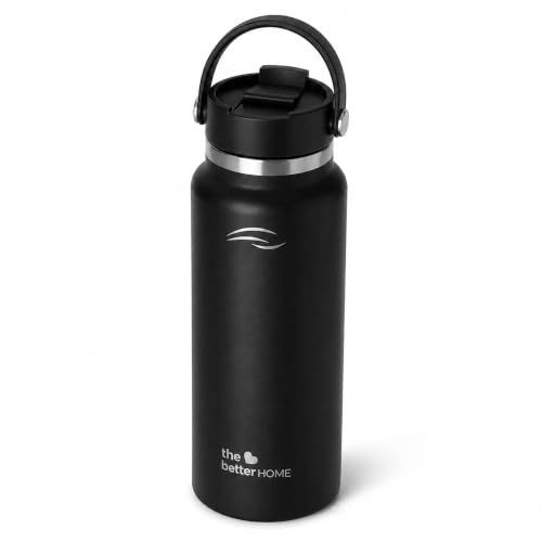 Image of Better Home Stainless Steel Water Bottle 700ml | Vacuum Insulated, Leak Proof & Sweat Proof | Hot 12 Hrs & Cold 16 Hrs | BPA Free Sports Bottle for Gym, Travel, Office, School, College | Rust Proof