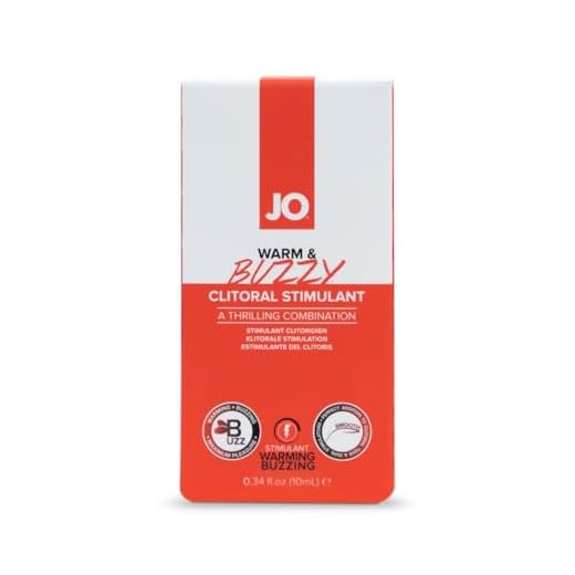 System JO - For Her Clitoral Stimulant Warming Warm & Buzzy Original 10 ml - wärmendes und kühlendes Stimulationsgel für die Klitoris, mit kitzelndem Effekt