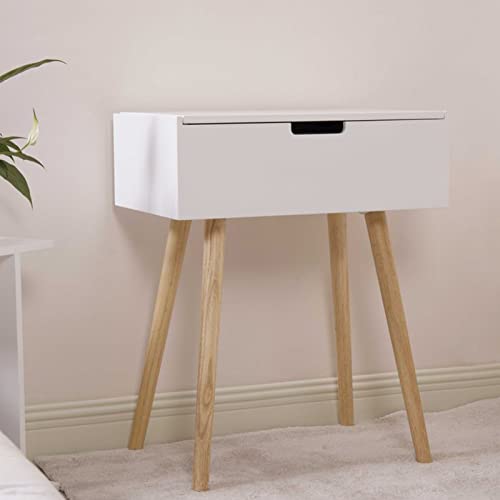 Organizedlife Wooden Vanity Dressing Table With Divided Storage Space And Large Mirror #TOP2