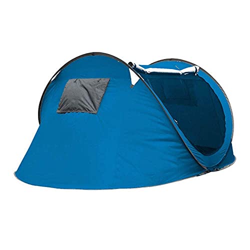 Tente de camping 3-4 personnes à ouverture rapide pour randonnée et pêche en plein air
