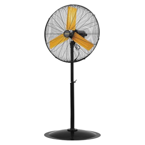 Briconess.com Ventilatore 3 pale Industriale a piantana 300W 70x70xH210cm Stanley
