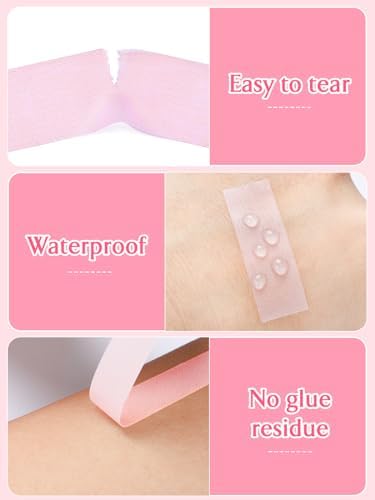 PE Lash Tapes, 5 Rolls Adhesive Micropore Breathable