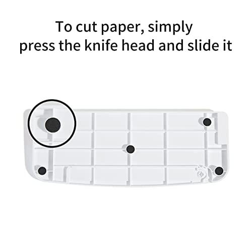 Mini A5 Paper Trimmer Cutter Máquina de corte de papel de mesa com cabeça de corte de segurança Régu
