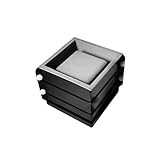 Silicone Molds for Concrete Flower Pot, 4 inch Square Planter Mold Concrete Moulds for DIY Handcraft Succulent Bonsai Flowerpots Home Office Tabletop Decorating Container (Color:Grey - Square)