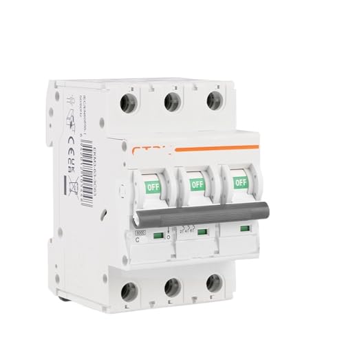 Disjoncteur AC contre les surcharges et courts-circuits 3P 32A 230V