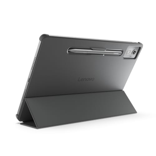 Lenovo Folio Case for Idea Tab Pro, Protective Tablet Cover with Built in Pen Holder, Sleep/Wake Function & Convertible Stand, PU Leather Case, Luna Grey by Lenovo - Used condition - Image 2