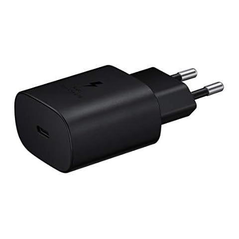 Cargador de Pared Samsung 25W USB-C Negro Cover