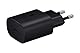 Samsung USB-C-Ladegerät, 25 W, ultraschnell, Adapter USB C auf USB, Schnellladegerät, Original-Ladegerät, ohne Kabel, Schwarz