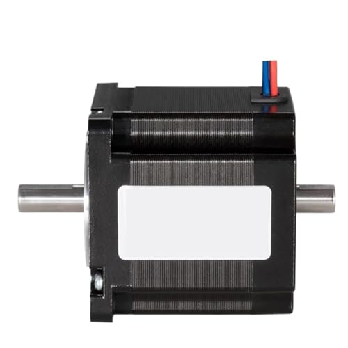 Motor paso a paso Nema 23 de 1.3Nm y 4.0A con doble eje para fresadora CNC