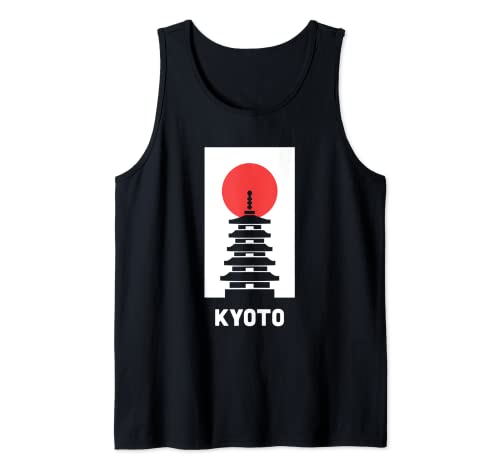 Templo - Ciudad Japonesa de Kioto Camiseta sin Mangas