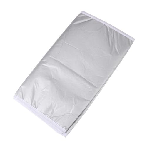 RMWHGDUL Funda para Tabla de Planchar, Protector de Mesa de Planchar, Herramientas, Revestimiento Metálico, Protege Telas Delicadas, Funda de Viaje para Tabla, 120x37cm, Individual