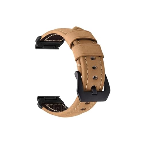26mm 22mm���U�[�x���g�N�C�b�N�����ɓK������Garmin Epix Pro 51mm 47mm/Tactix 7 Pro/Fenix 7 7X Pro Enduro(YellowBlack,26mm)