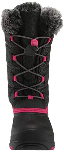 Kamik Snowgypsy3 Snow Boot, Black/Bright Rose, 4 M Us Big Kid #TOP1