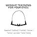 Applied Vision Sports Vision Training Strobe Glasses - Sports Reaction Training. Reflex and Hand-Eye Coordination Tool