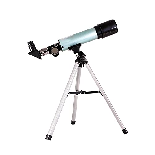 Telescopio astronómico refractor con 90x aumento y 2 oculares miniatura 1