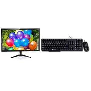 Zebronics 21.5 inch (54.6cm) LED Monitor+ Keyboard Combo