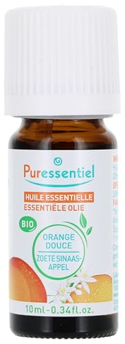 Puressentiel - Huile Essentielle Orange Douce - Bio - 100% pure et naturelle - HEBBD - 10 ml