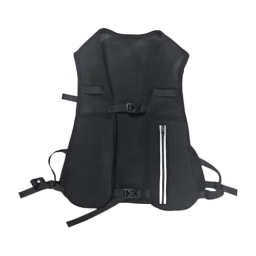 YIJU Running Vest Reflective Adjustable Breathable Large Capacity