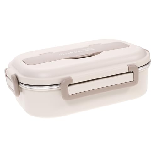 Ciieeo Caja De Comida Reutilizable Inoxidable Fiambrera Térmica De Compacto Con Compartimentos Para Almuerzo Casa o Oficina