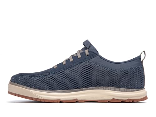 Astral Crewer Turbo Ventilated Water-Ready Sneakers - Non-Slip Grip, Quick-Dry, Zero-Drop Comfort Boat Shoes, Neptune Navy, M5.5/ W6.52