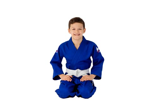 Uone | Combinaison de judo 500 g/m² | Bleu | Taille 170 cm