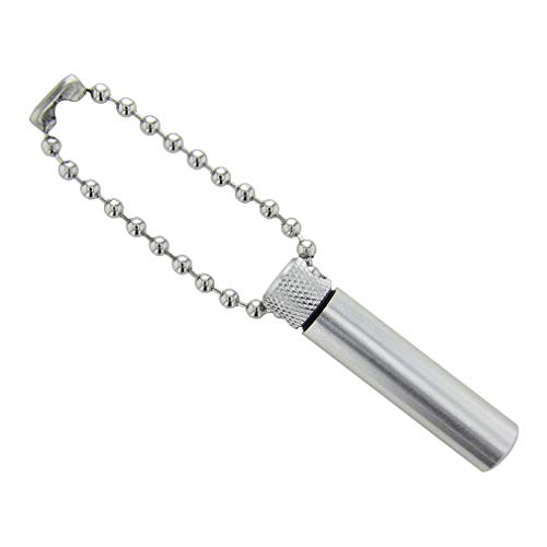 Silver Oil Vial