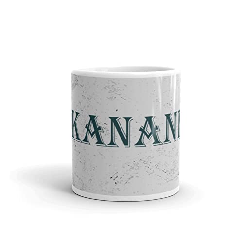 RISH Coffee Tea Mug Ceramic 350 ml | Kanani Name Design Printed Cups