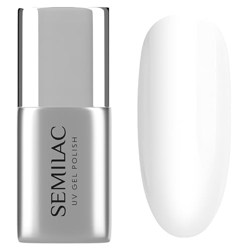 Semilac Esmalte de uñas UV Base Coat Fiber Base 7 ml – Base...