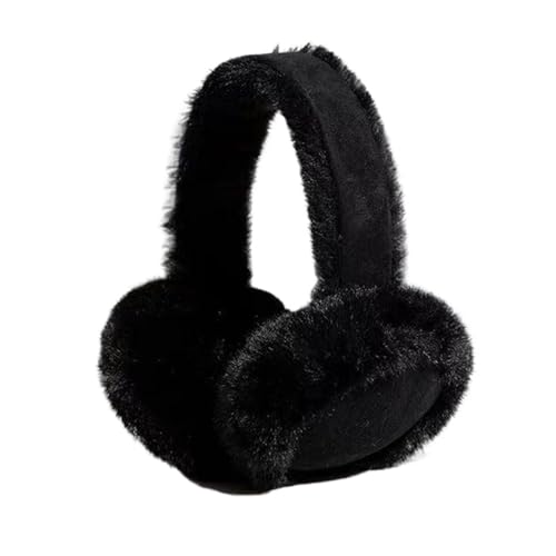 Classic Fashion Ear Muffs Unisex Warmer Winter Outdoor Sport Earmuffs For Women(Black B)