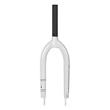 Eastern Bikes Atom Series 20' BMX Fork 100% Lightweight Chromoly Construction (White)