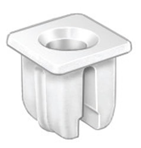 Nylon Nut #8 Screw Size - Package Quantity - 50